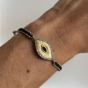 TAI Gold Evil Eye Bracelet